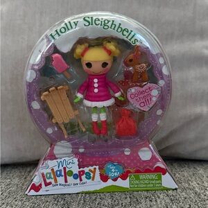 Mini Holly Sleighbells Doll - Pink and Green